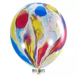 Шар латексный 12 многоцветный