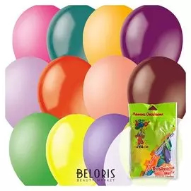Шар латексный 12", пастель, декоратор, набор 25 шт.