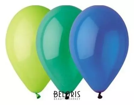 Шар латексный 12", пастель, набор 100 шт.