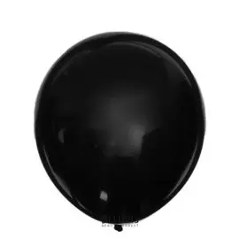 Шар латексный 12", пастель, набор 100 шт, цвет черный