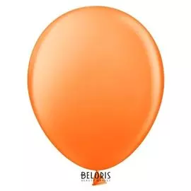 Шар латексный 12" пастель, набор 100 шт., цвет оранжевый