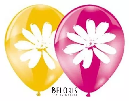 Шар латексный 12" «Ромашки», набор 50 шт.