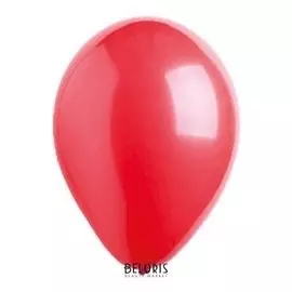 Шар латексный 12", стандарт, набор 50 шт., цвет красный
