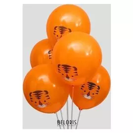 Шар латексный 12" «Тигр», набор 100 шт.