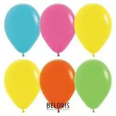 Шар латексный 12", тропический, пастель, набор 100 шт.