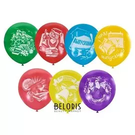 Шар латексный 12" «Выпускник», пастель, декоратор, 2-сторонний, набор 50 шт.