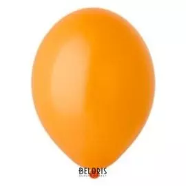 Шар латексный 14"+ B 120/007 пастель Orange, оранжевый, набор 25 шт 1102-2285