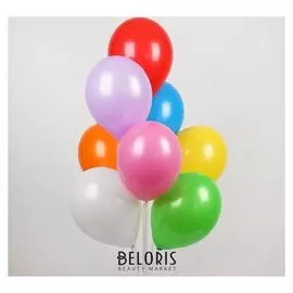 Шар латексный 14", пастель, набор 25 шт.