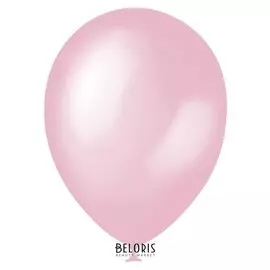 Шар латексный 14", перламутр, набор 50 шт., цвет розовый