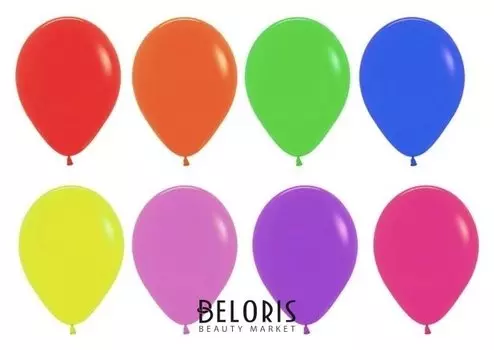 Шар латексный 18", пастель, набор 25 шт.