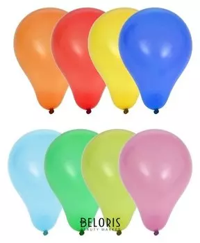 Шар латексный 2", декоратор, набор 100 шт.