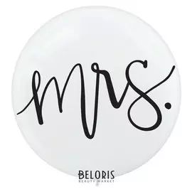 Шар латексный 32" Mrs, 1 шт., цвет белый
