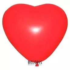 Шар латексный 36""Сердце", 1 шт., цвет красный