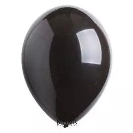 Шар латексный 5", фэшн, набор 100 шт., цвет чёрный
