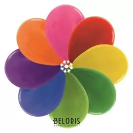 Шар латексный 5", металл, набор 100 шт., 500