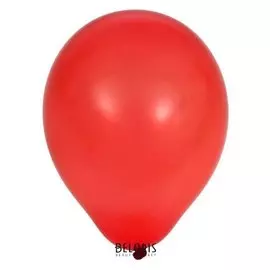 Шар латексный 5", пастель, набор 100 шт., цвет красный