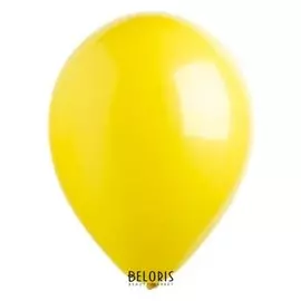 Шар латексный 5", стандарт, набор 100 шт., цвет жёлтый