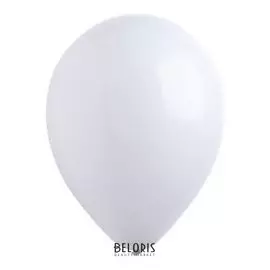 Шар латексный 5", стандарт, набор 100 шт., цвет белый