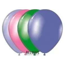 Шар латексный 9", пастель, набор 50 шт.