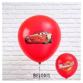 Шар латексный, D=60, (Наклейки 2 шт., атласная лента)