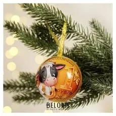 Шар «Счастливый рубль», 6,5 см