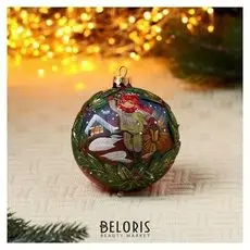 Шар серия "Ретро" мальчик с фонарём, 10 см