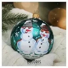 Шар "Снеговички" 100 мм