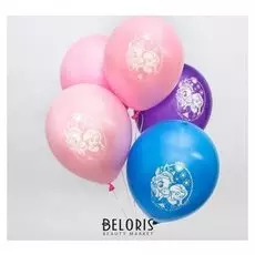 Шар воздушный "Милой принцессе!" принцессы (Набор 5 шт) 12 дюйм