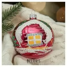 Шар "Зимовье" 7,2 см