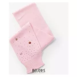 Шарф для девочки, размер 132х14см, цвет розовый