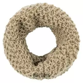 Шарф-труба женский V2741_цвет бежевый, р-р 30*40