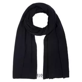 Шарф женский шерстяной Dv1717_097 цвет тёмно-синий, р-р 45*180