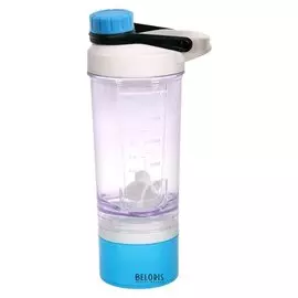 Шейкер 500мл, с шариком, с таблетницей, 8*11*26см