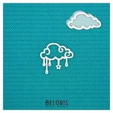 Шейкер "Облачко со звездочками" (Маленький) 7,1 х 6,6 см, набор 5 деталей