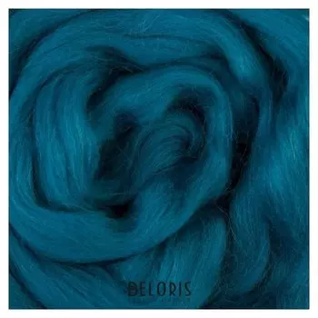 Шерсть для валяния 100% полутонкая шерсть 50 гр (139 морс. волна)