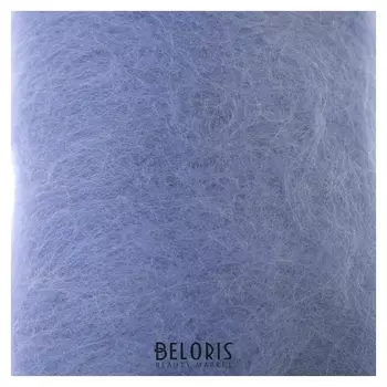 Шерсть для валяния "Кардочес" 100% полутонкая шерсть 100гр (015 голубой)