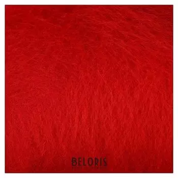 Шерсть для валяния "Кардочес" 100% полутонкая шерсть 100гр (046 красный)