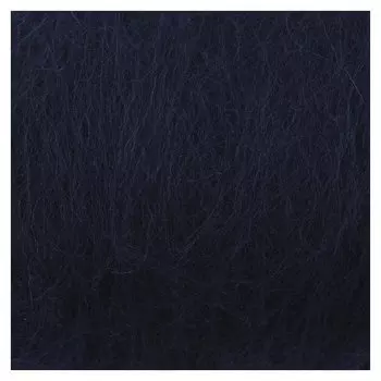 Шерсть для валяния "Кардочес" 100% полутонкая шерсть 100гр (173 синий)