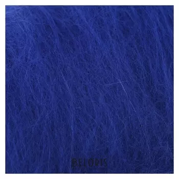 Шерсть для валяния "Кардочес" 100% полутонкая шерсть 100гр (019 василек)