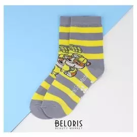 Щенячий патруль. носки детские PAW Patrol "Крепыш"16-18 см, 4-6 лет, 80% хл.,17% п/а, 3% эл.