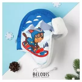 Щенячий патруль. шапка зимняя PAW Patrol "Гончик" р-р 52