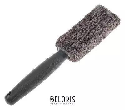 Щетка-губка для чистки колесных дисков, 28 см