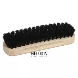 Щетка с натуральной щетиной Collonil "Glanzburste", средняя, цвет: темный