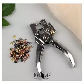 Щипцы для установки блочек, с блочками, D = 4 мм