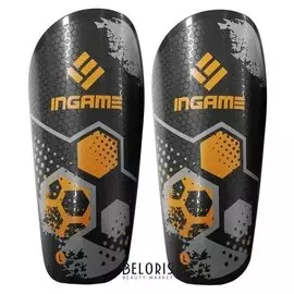 Щитки футбольные Ingame Freestyle If-401, оранжевый M