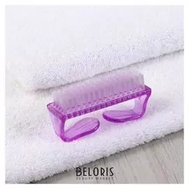 Щётка для маникюра/педикюра, 7,6 см, цвет сиреневый