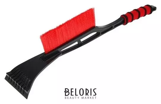 Щётка-скребок AVS Wb-6301, 53 Cм, мягкая ручка, распушенная щетина