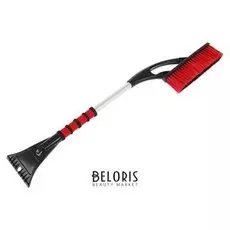 Щётка-скребок AVS Wb-6312, 73 Cм, мягкая ручка, распушенная щетина