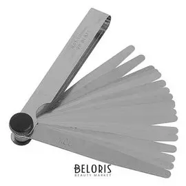 Щупы измерительные Tundra, 0.05-1 мм, для измерения зазора клапанов двигателя, 20 шт.