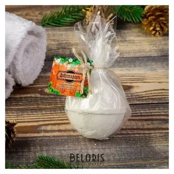 Шипучая бомбочка из персидской соли "Добропаровъ" с эфирным маслом апельсина